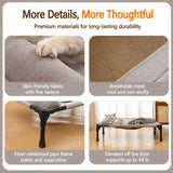 Elevated Pet Cot with Removable, Washable Cover