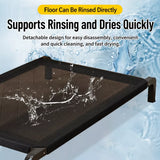 Raised Mesh Dog Cot with Iron Frame for Small to Large Dogs