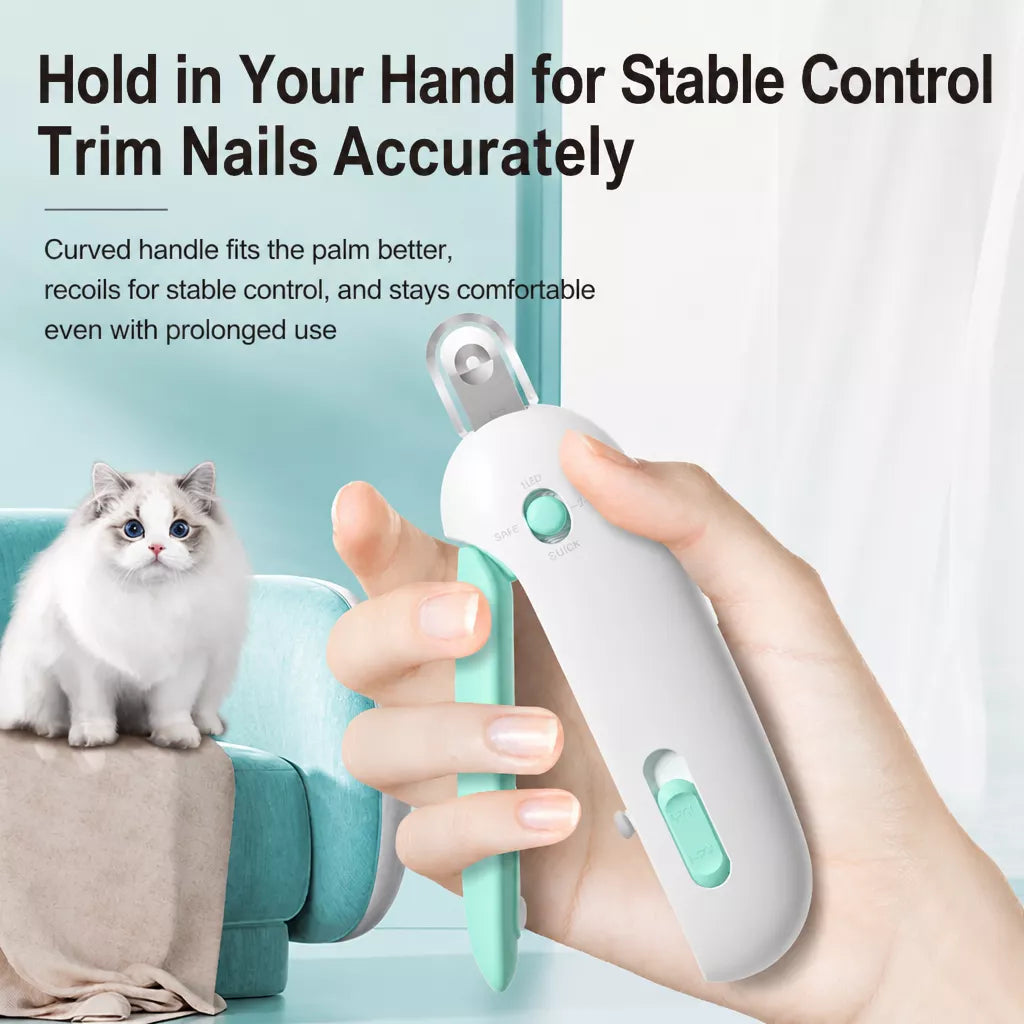 Adjustable-Opening Cat Nail Clipper