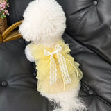 Polka Dot Pet Dress for Dogs and Cats