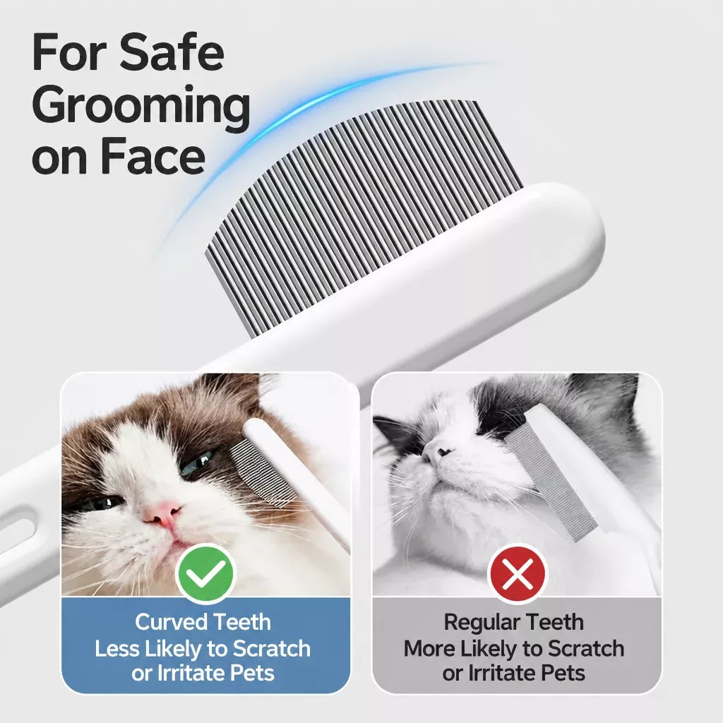 Pet Face & Tear Stain Grooming Comb