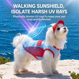 Lightweight Polyester Summer Vest for Small Dogs