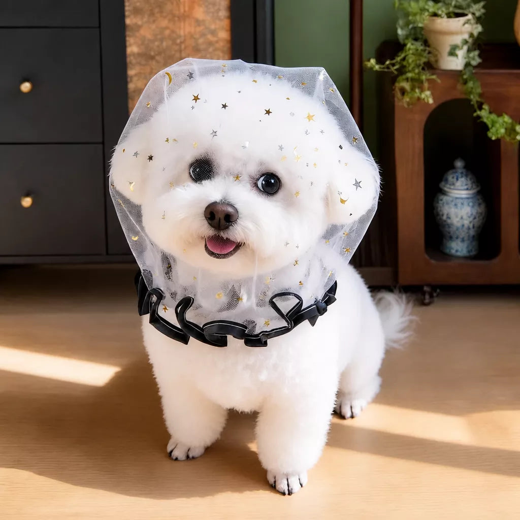Breathable Polyester Mesh Muzzle for Small Dogs