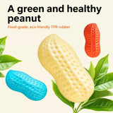Squeaky Peanut-Shaped Dog Toy