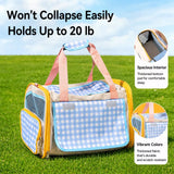Expandable Pet Carrier Backpack for Cats and Small Dogs