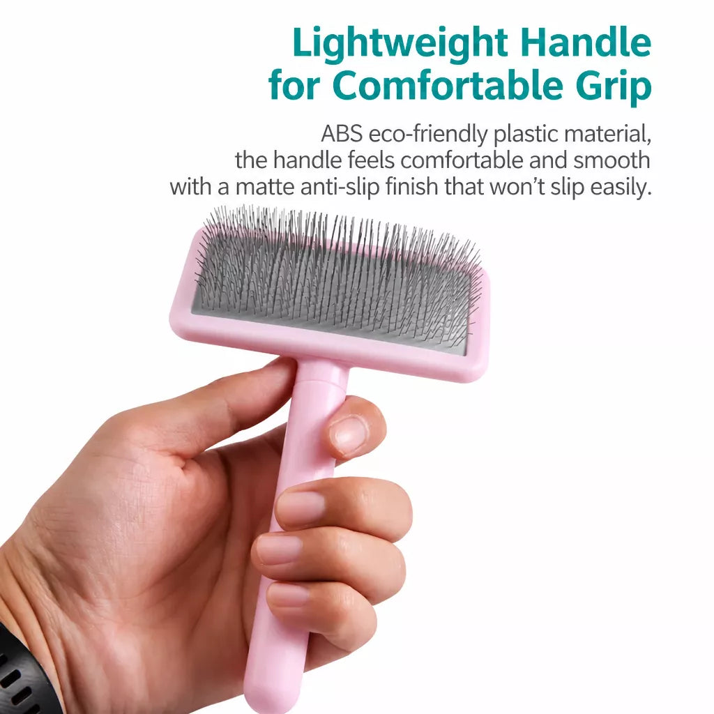 Long-Pin Pet Grooming Comb for Cats, Dogs & Rabbits