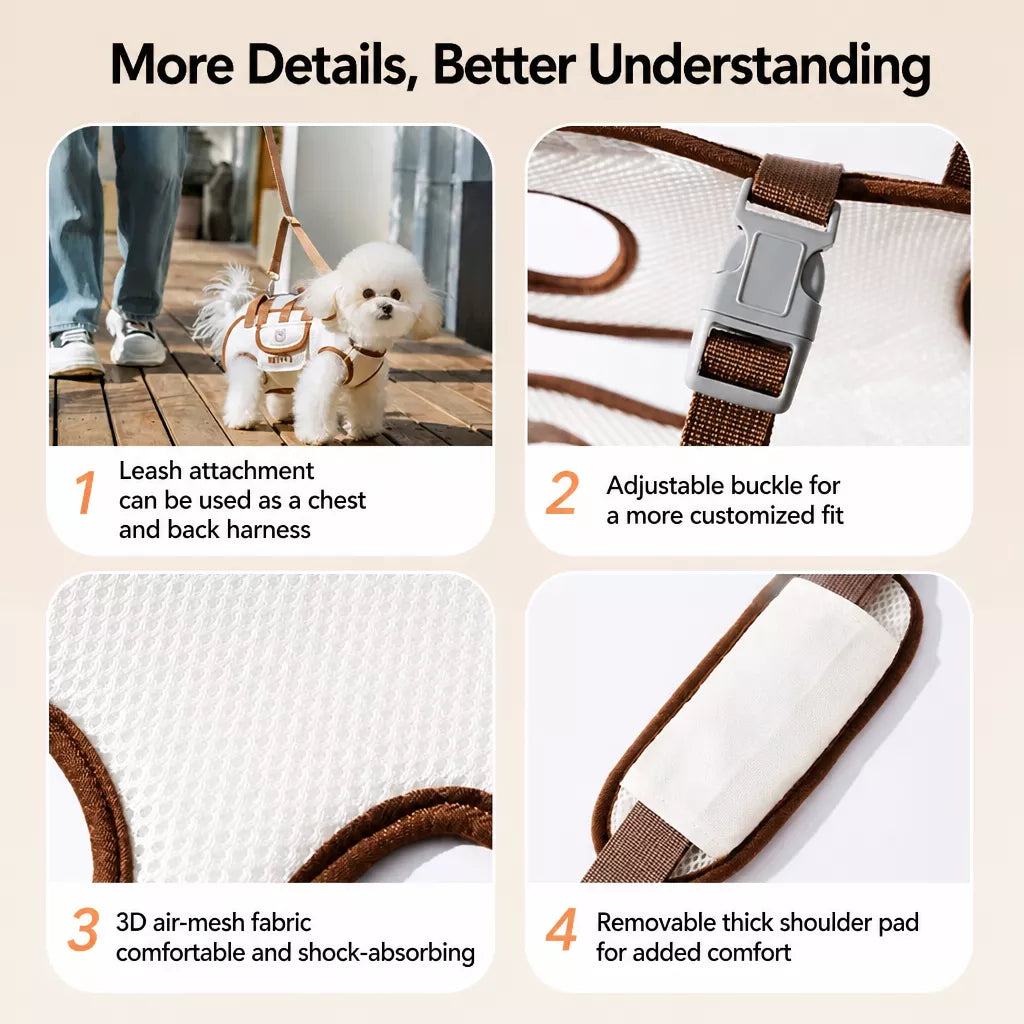 Dog Sling and Backpack Carrier
