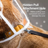 Hooded Full-Coverage Dog Raincoat