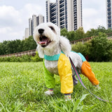 Four-Leg Dog Jumpsuit for Outdoor Wear