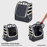 Large Pet Carrier Backpack for Cats and Dogs