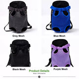 Mesh Pet Carrier Backpack for Cats and Small Dogs
