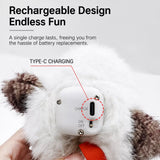 Automatic Flying Bird Cat Toy with Fluttering Wings