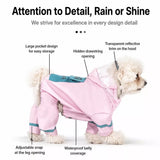 Dog Raincoat for Small to Medium Dogs