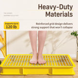 Plastic Dog Potty Tray with Grid Insert