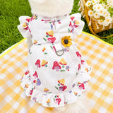 Lightweight Polyester Pet Dress for Cats and Small Dogs
