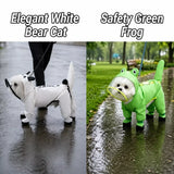 Frog-Style Full-Coverage Raincoat for Small Dogs