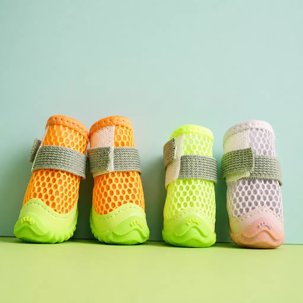 Breathable Mesh Dog Shoes with Soft Soles for Small Dogs