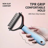 Cat Grooming Comb for Long Hair, Knots and Loose Fur