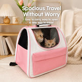 Pet Carrier Backpack with Breathable Design for Travel