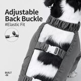 Four-Leg Rain Jacket for Medium to Large Dogs