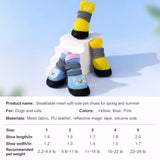 Nylon Dog Boots for Small Dogs – Soft Sole, Stay-On Design