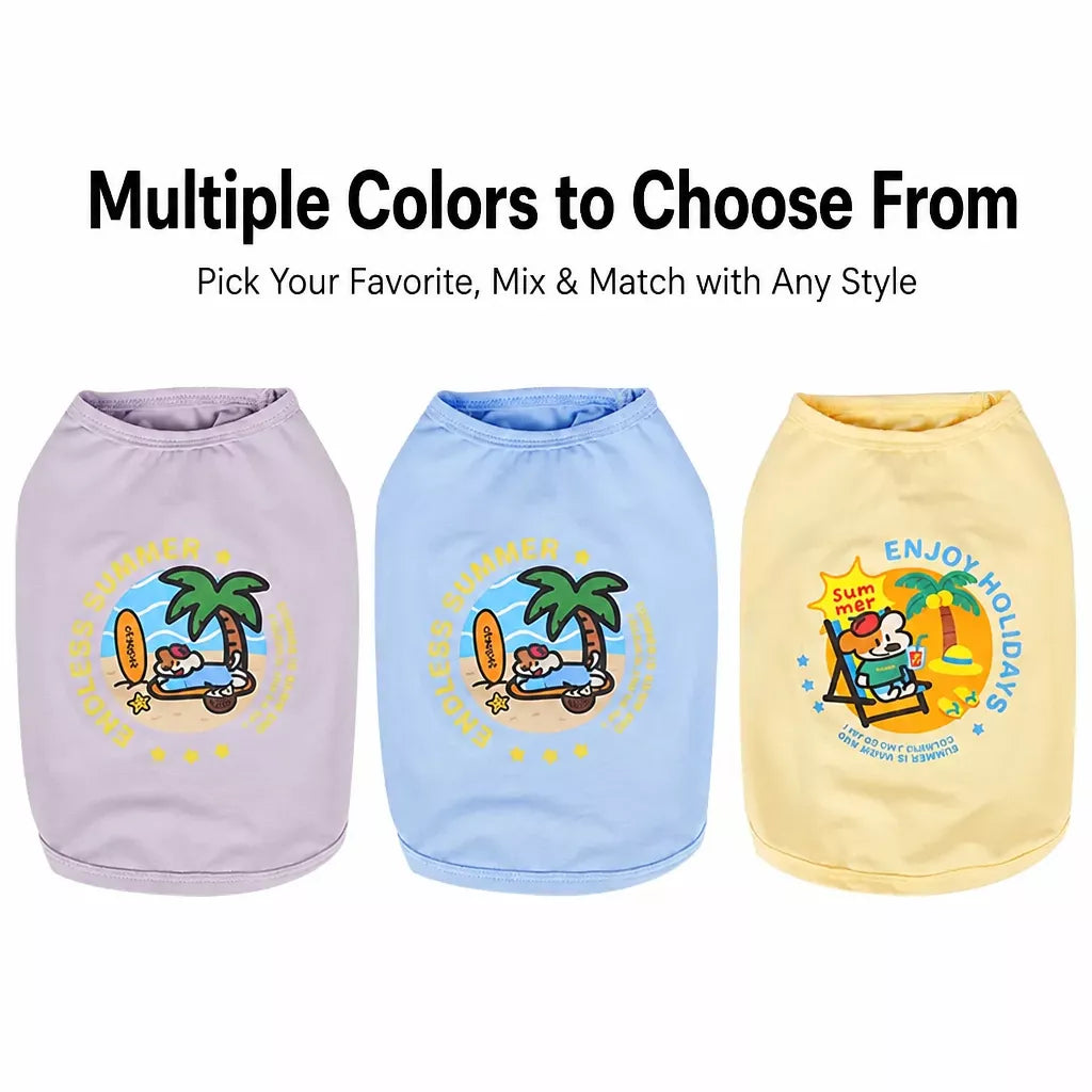 Summer Dog Vest for Small Breeds