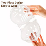 Clear Plastic Pet Recovery Cone for Cats