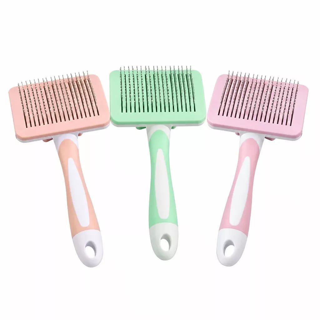 Self-Cleaning Deshedding Brush for Dogs & Cats