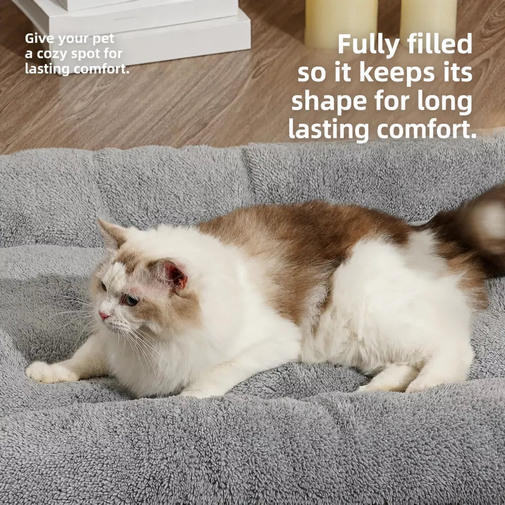 Gray Techno-Fabric Bed for Dogs & Cats