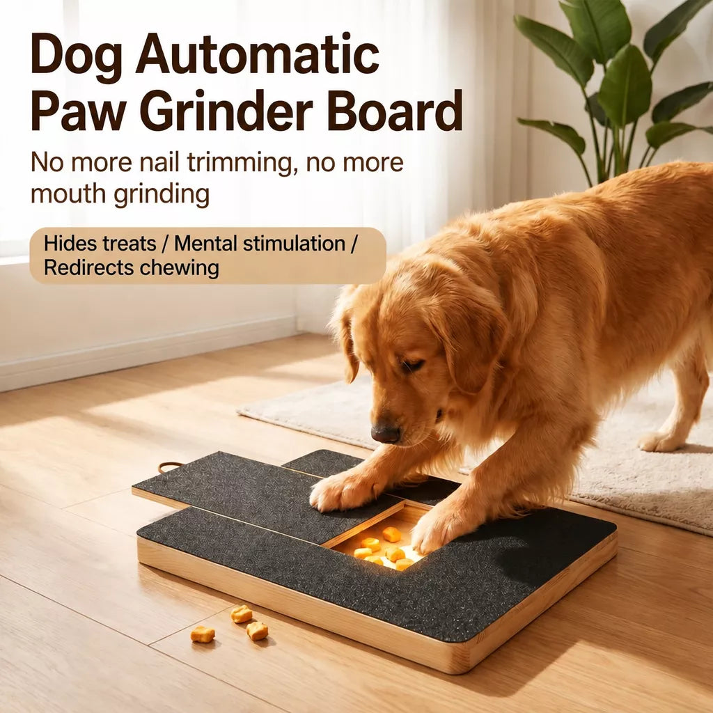 Solid Wood Dog Nail Scratch Board