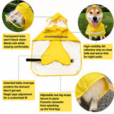 Dog Raincoat Cape for Small to Medium Dogs