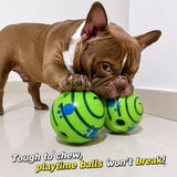 Interactive Squeaky Ball Dog Toy