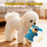 Squeaky Fleece Mop Dog Toy