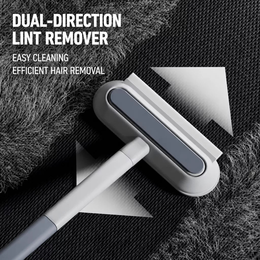Long-Handle Pet Hair Removal Brush for Sofas and Bedding