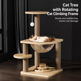 Space Capsule Cat Tree with Scratching Post
