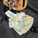 Lightweight Floral Lace Dress for Dogs & Cats