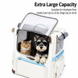 Concealed-Design Pet Carrier Backpack