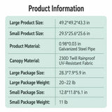 Outdoor Pet Tent Shelter for Dogs and Cats