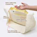 Front-Carry Canvas Cat Carrier Backpack for Walks and Travel