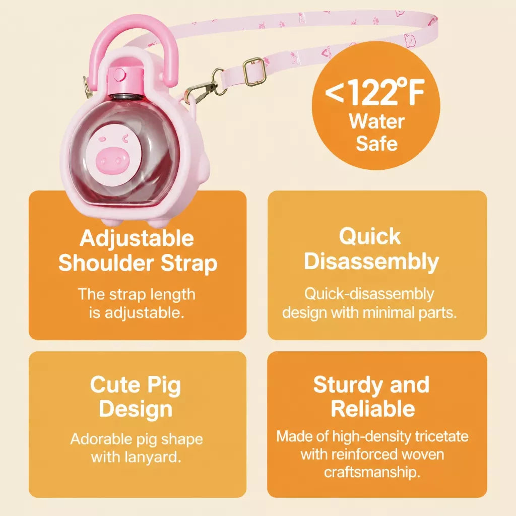 Portable Pet Water Bottle for Dogs & Cats