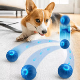 Interactive Squeaky Jumping Ball Dog Toy