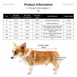 Waterproof Reflective Dog Raincoat for Small to Medium Dogs