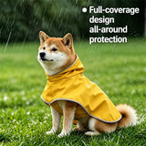 Dog Raincoat for Small and Medium Dogs