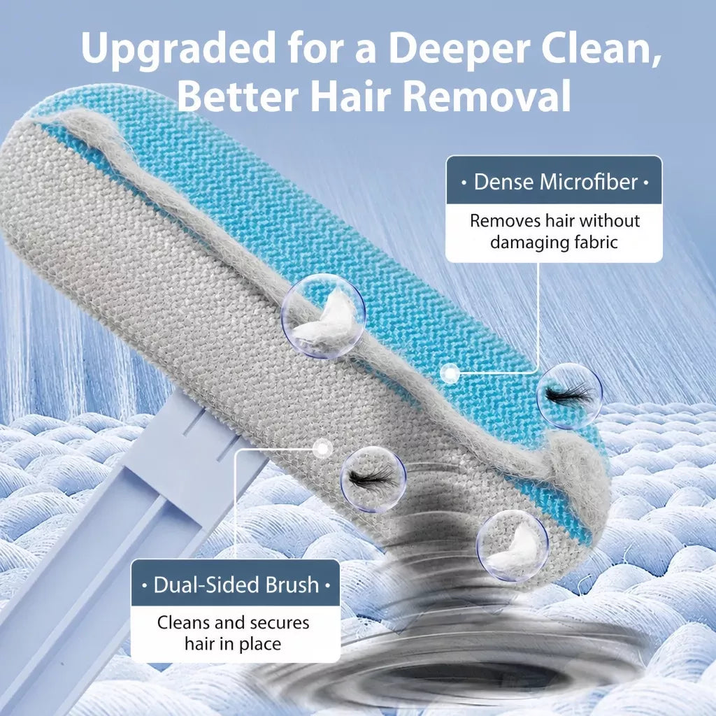 Pet Hair Removal Brush for Sofas, Clothing, and Carpets