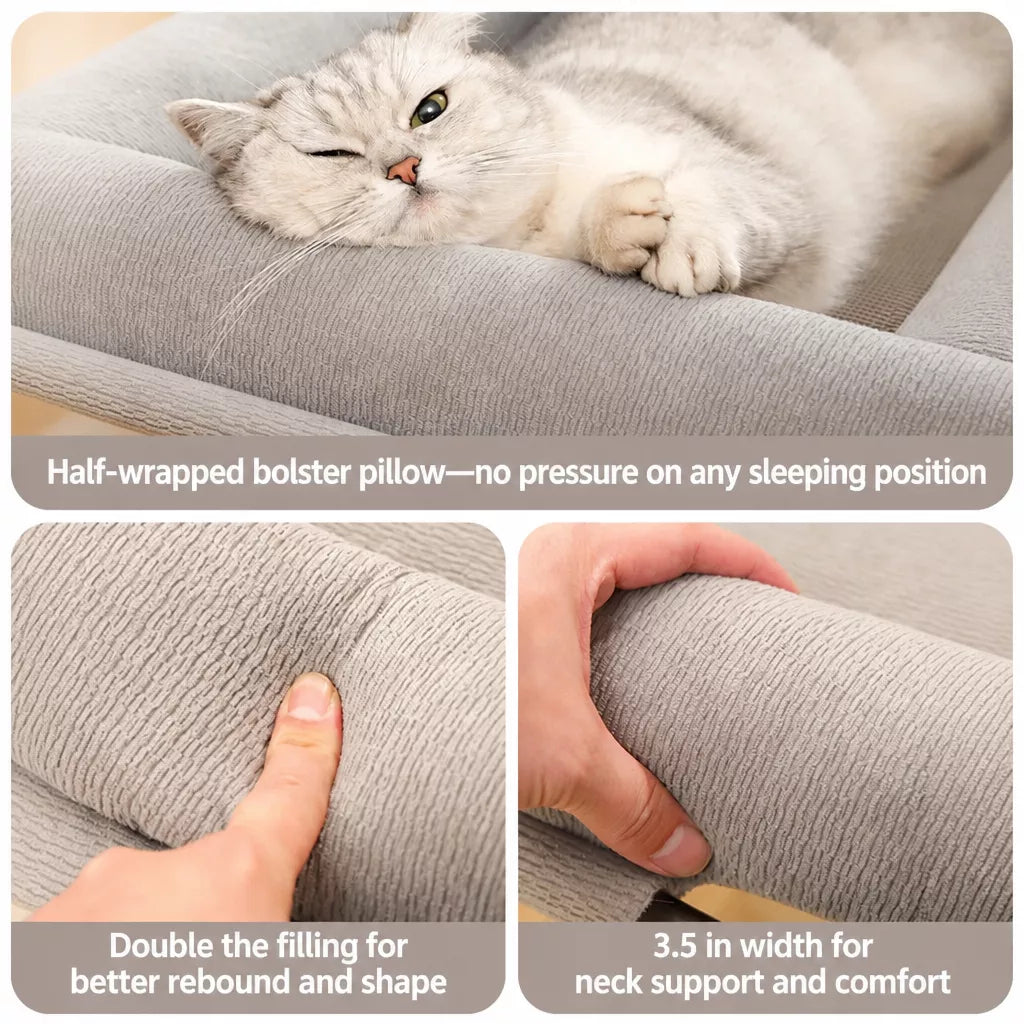 Elevated Pet Cot with Removable, Washable Cover