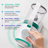 7-in-1 Pet Grooming Vacuum Clipper