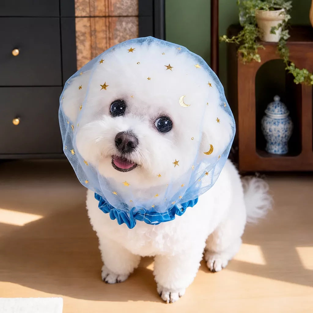 Breathable Polyester Mesh Muzzle for Small Dogs