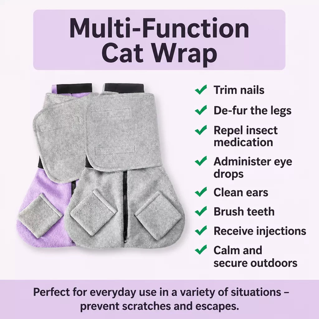 Pet Grooming Restraint Bag for Nail Trimming