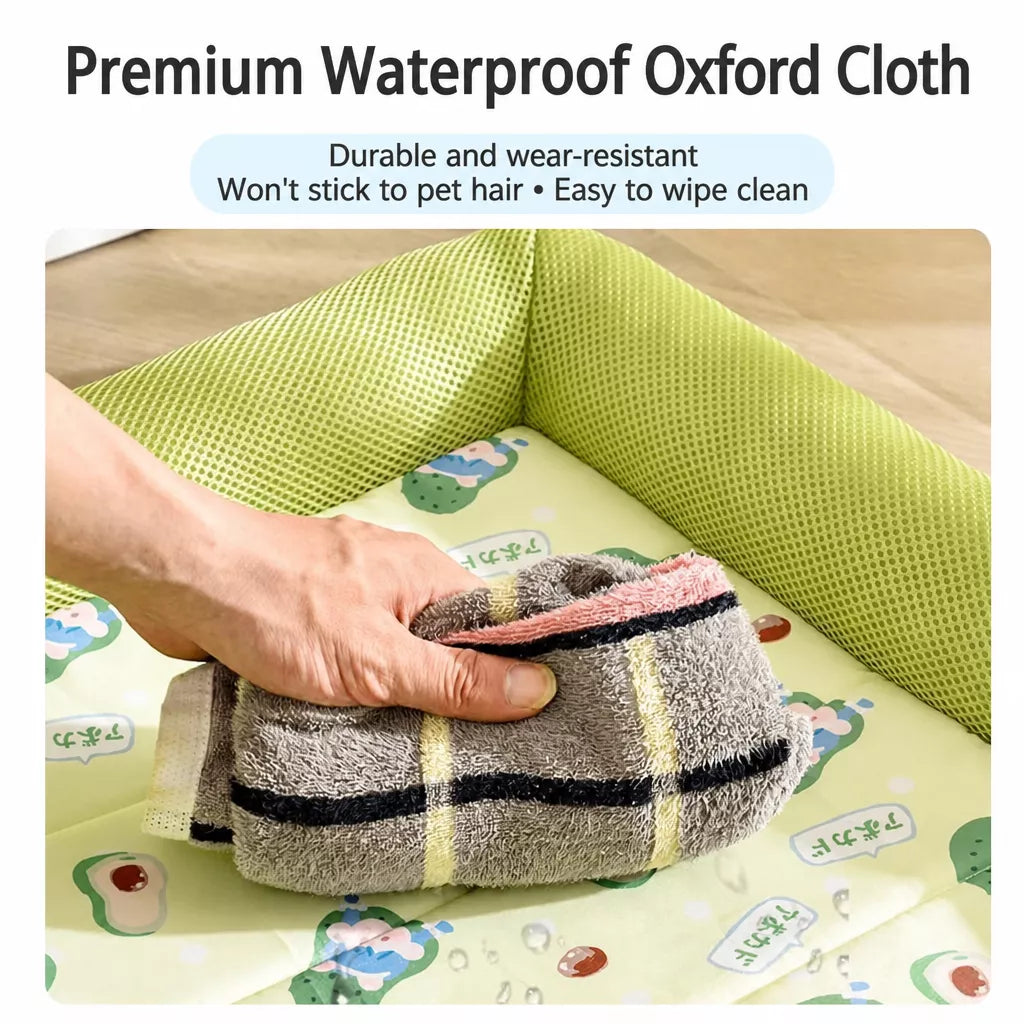 Cushioned Pet Bed Mat for Dogs and Cats