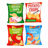Potato Chip Plush Squeaky Toy for Dogs & Cats